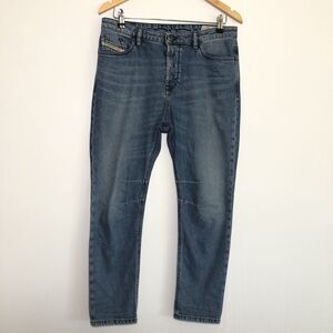 Diesel Jeans Womens 28 32 Eazee Relaxed Boyfriend Low Waist Button Fly High Rise